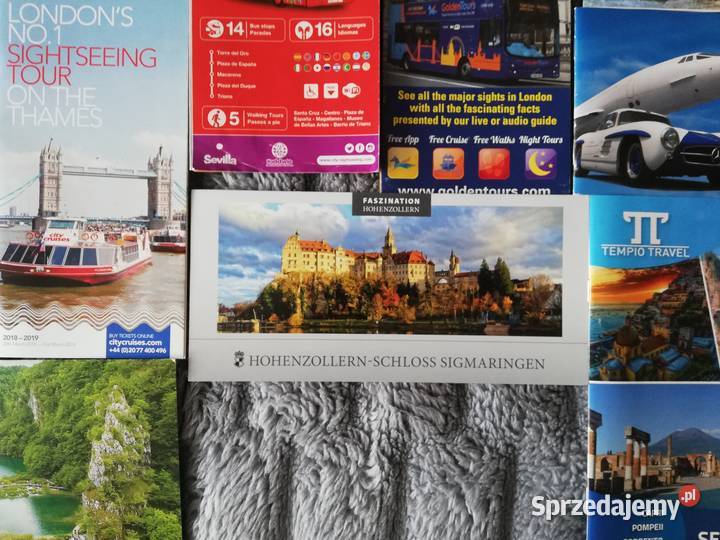 Mapy foldery informatory turystyczne Sport i Wypoczynek Wronki sprzedam