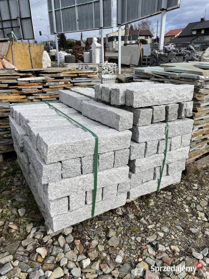 OPORNIK GRANITOWY 10x10x50 Krawężnik Obrzeże Materiały budowlane Grodzisk Mazowiecki