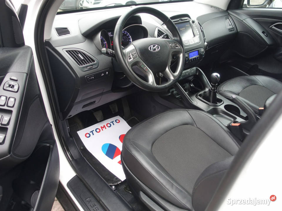 Hyundai ix35 17D Navi Ledy Półskóra Navi Serwis ESP Częstochowa