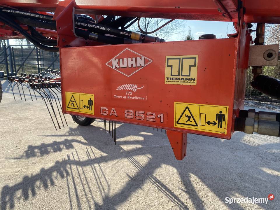 ZGRABIARKA KUHN GA 8521 TANDEM ST OK Claas Maszyny rolnicze Lubawa