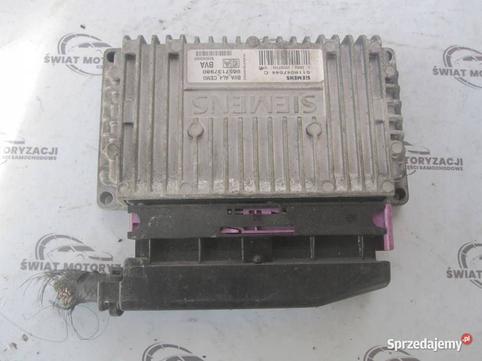 PEUGEOT CITROEN komputer sterownik silnika