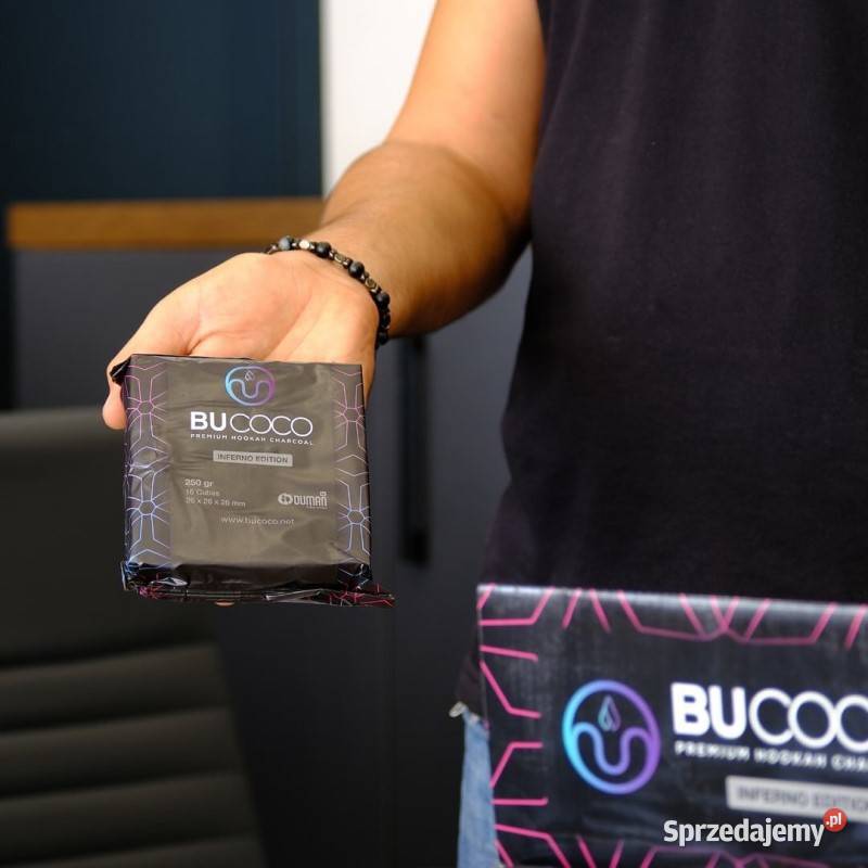 BUCOCO Inferno Edition Węgiel Kokosowy do Fajki Łódź