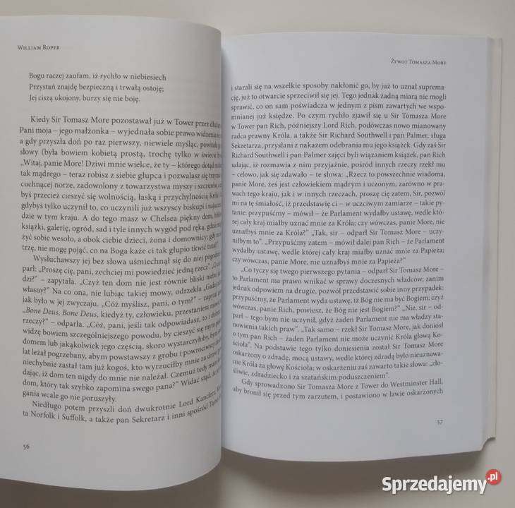 Pisma więzienne Tomasz More Bełchatów