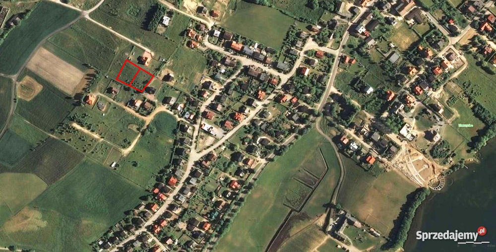 działkę budowlaną z widokiem na 3 jeziora woda Chmielno