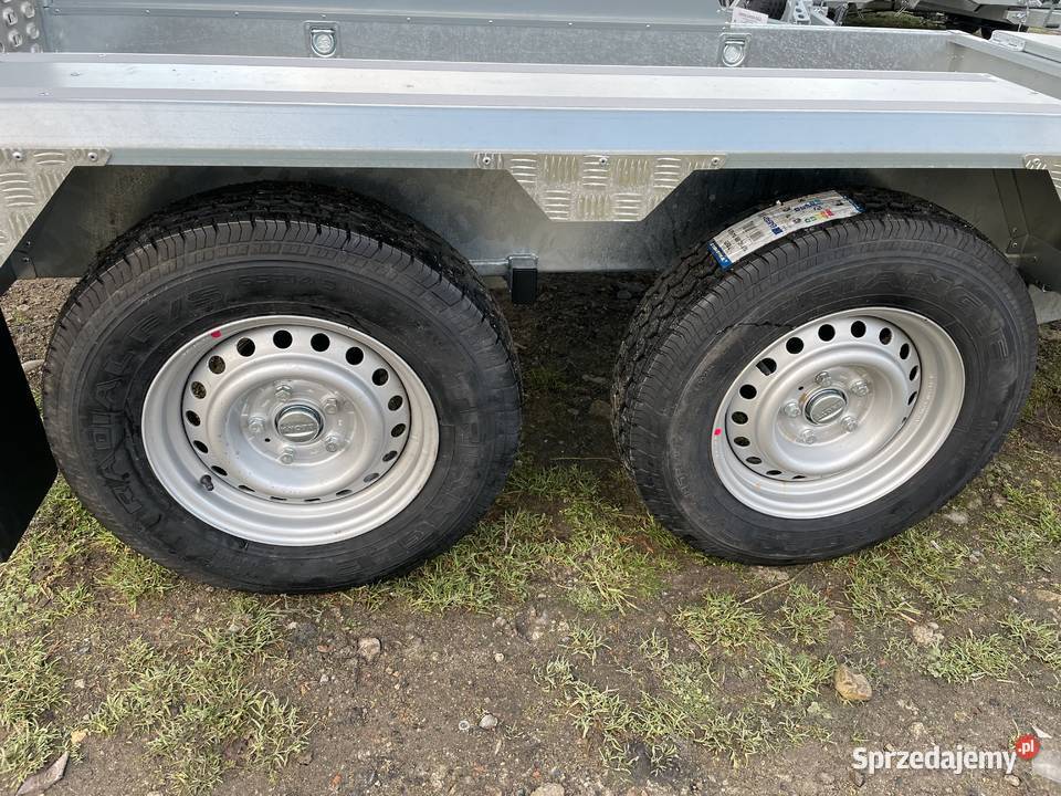 Przyczepa pod minikoparkę LORRIES 2700DMC 3x15 2 Piła