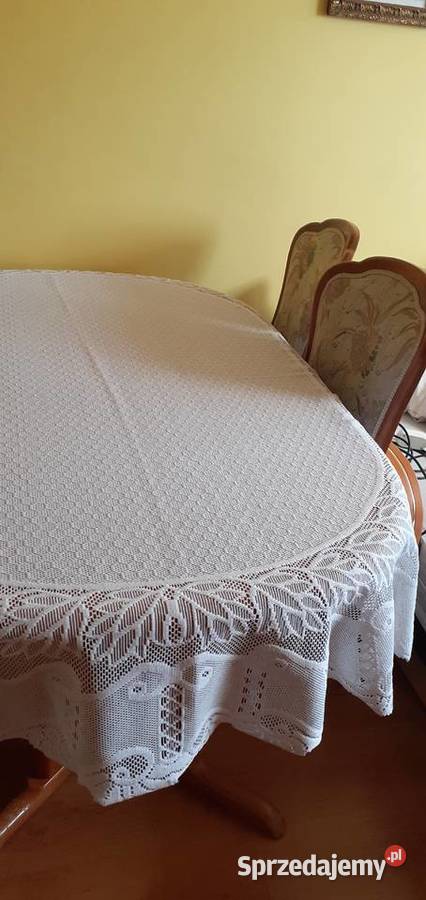 Stół z krzesłami w stylu Ludwikowskim 150cm