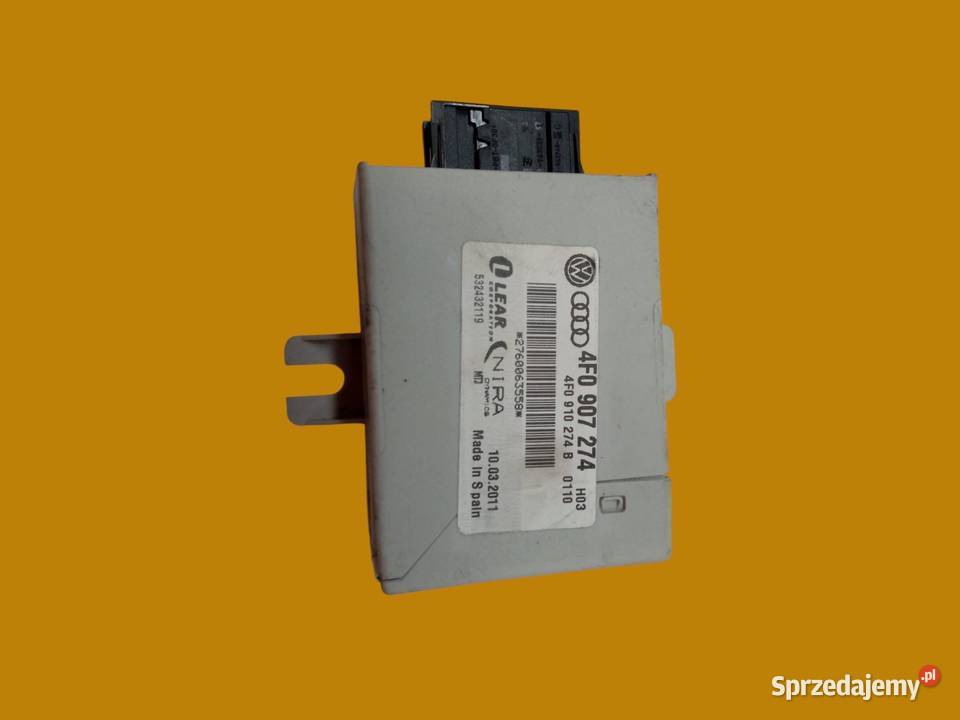 MODUŁ CIŚNIENIA W OPONACH 4F0907274 Audi A6 III osobowe