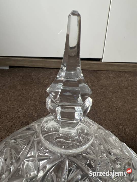Kryształ szlifowany bomboniera duża kryształowa Zabrze sprzedam