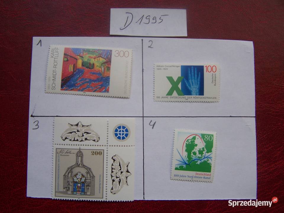 Niemcy 1995 MNH Znaczki z roczników WYBIERAJ Tychy sprzedam