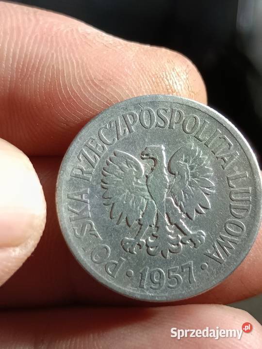 Sprzedam monete 50 gr 1957 vvv Chełm