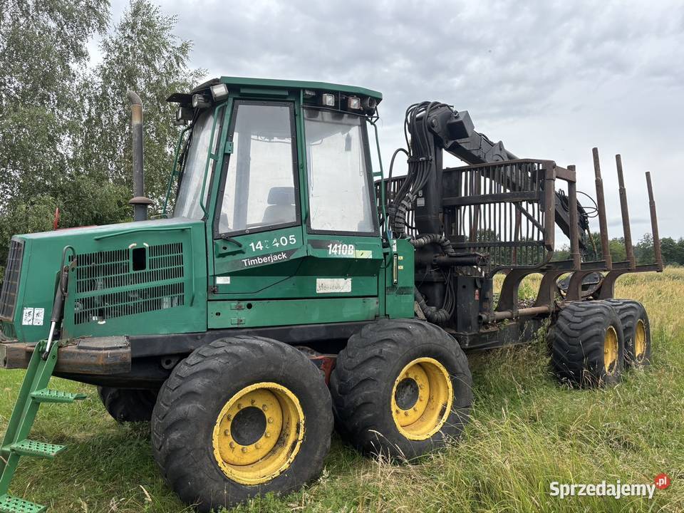 Timberjack 1410B 2001r wielkopolskie Dzierżążno Małe