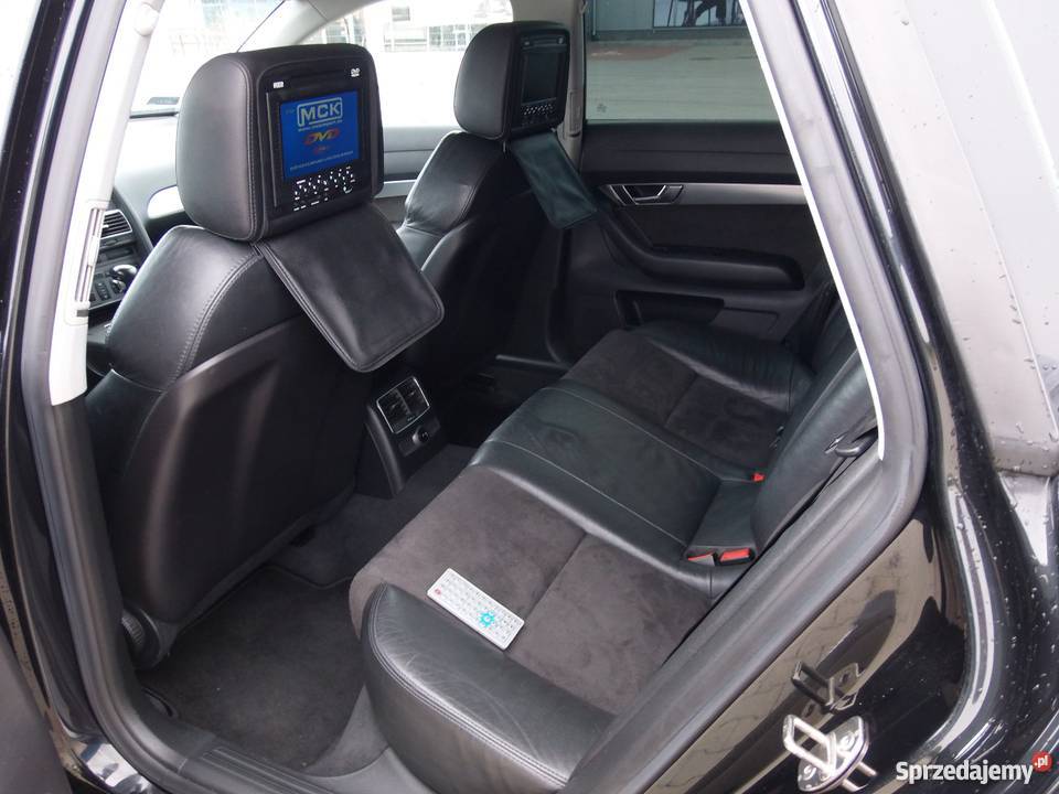 AUDI A6 C6 Monitory Navi Bixenon SkóraAlkantara elektryczne lusterka Łęczna