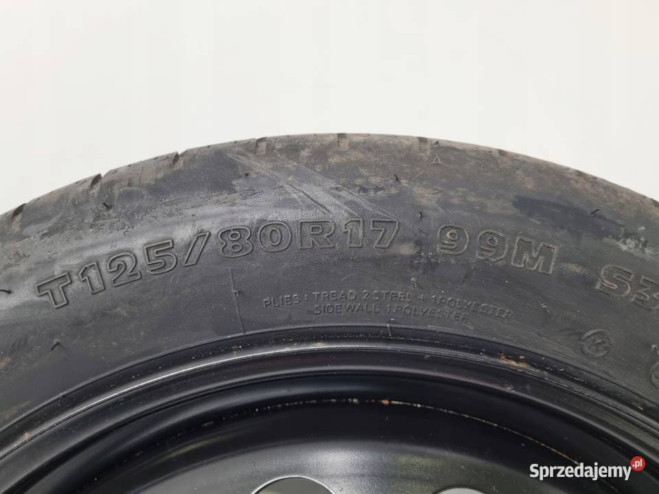 KOŁO DOJAZDOWE 12580 R17 9209872 5x108 Chełm