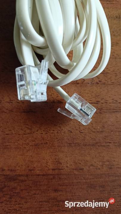 Kabel telefoniczny wtyk 6P4Cwtyk 6P4C Kłodzko