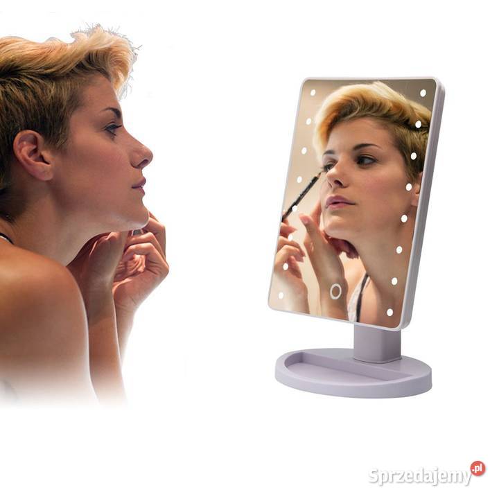 Lusterko Kosmetyczne Podświetlane DO MAKIJAŻU