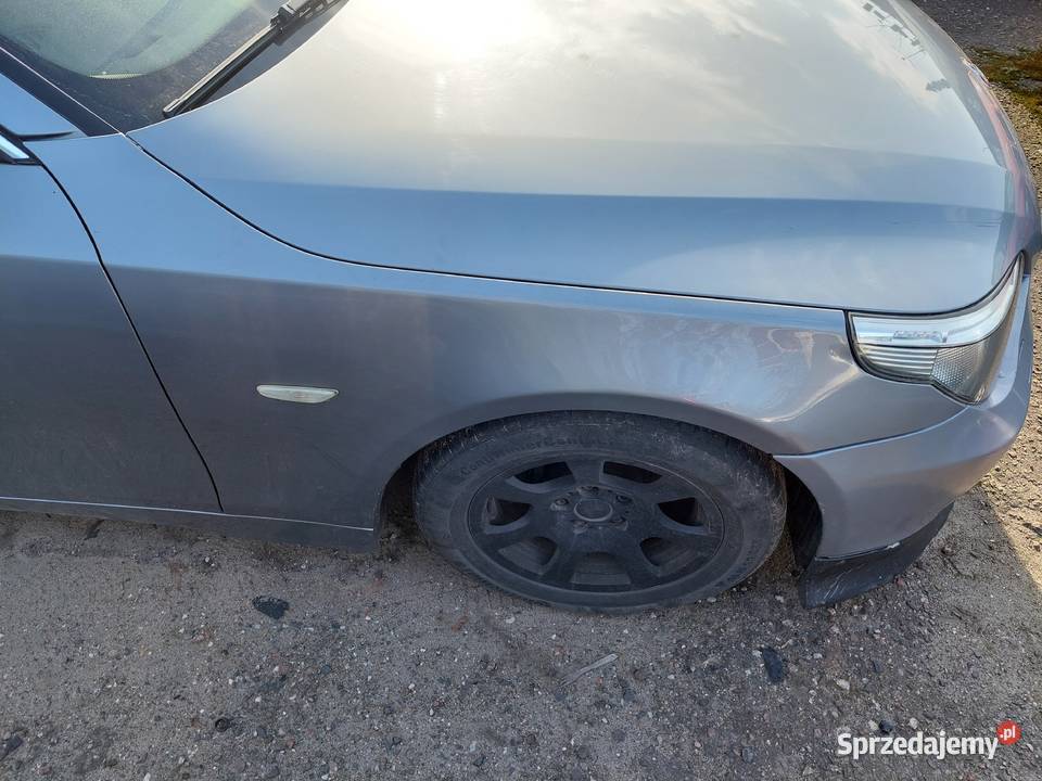 BMW E60 E61 Silbergrau A087 Maska Błotnik kujawsko-pomorskie