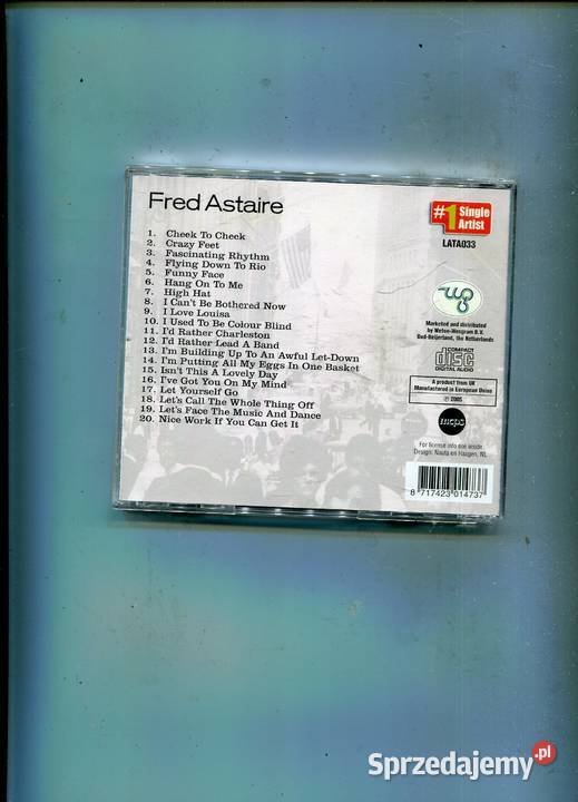 Fred Astaire Cheek To Cheek Płyta CD Szczecin
