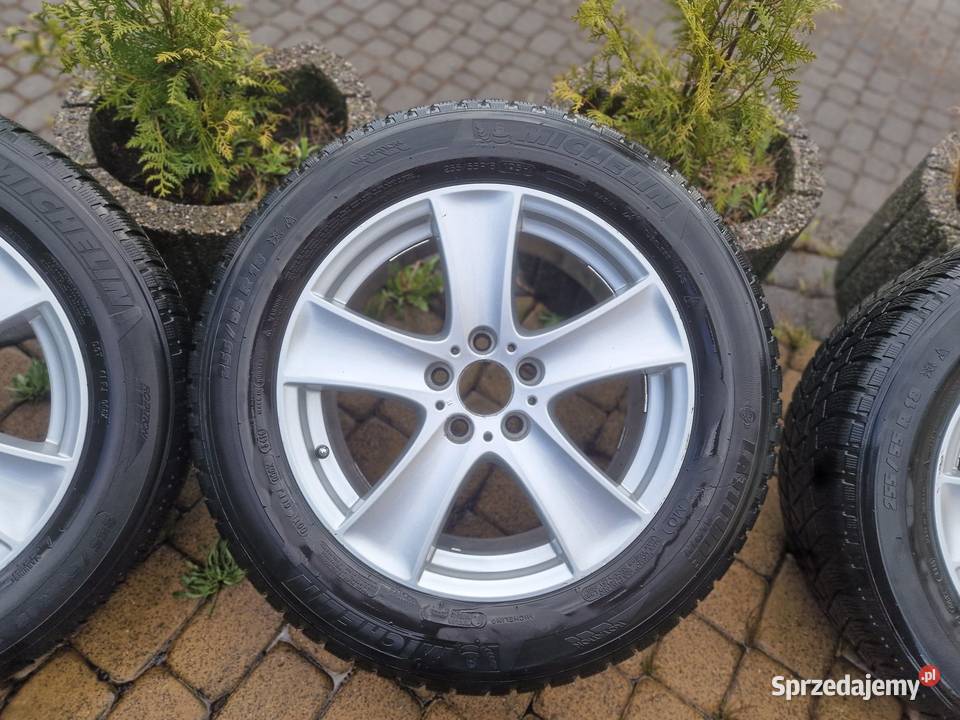 Oryginalne koła BMW 18 5x120 Michelin 25555 R18 Pabianice sprzedam