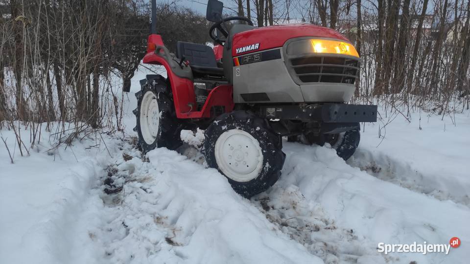 Mini traktor japoński yanmar AF15 4x4 w