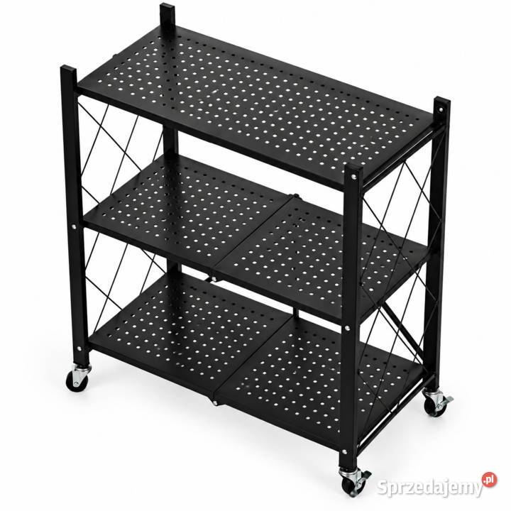 Regał składany na kółkach 90cm