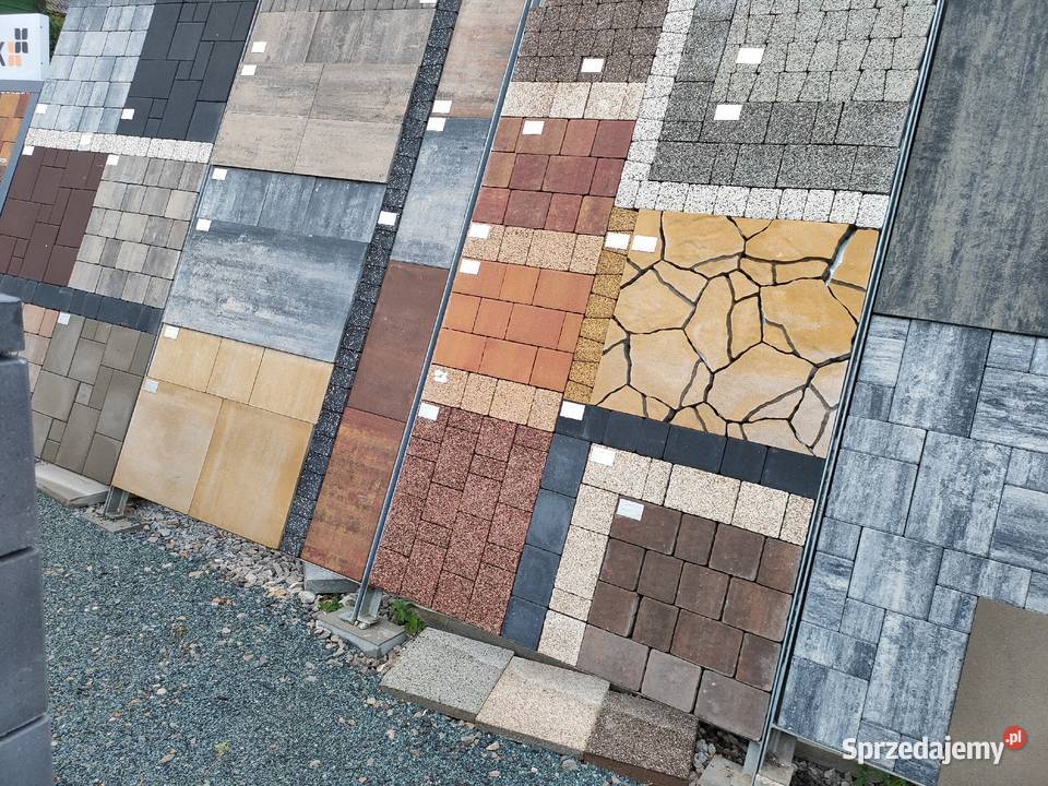 Palisada łupana 30109 brązyt Kostka brukowa Myślenice
