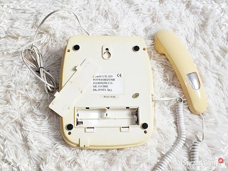 Castel CTL833 Telefon przewodowy z wyświetlaczem Żary