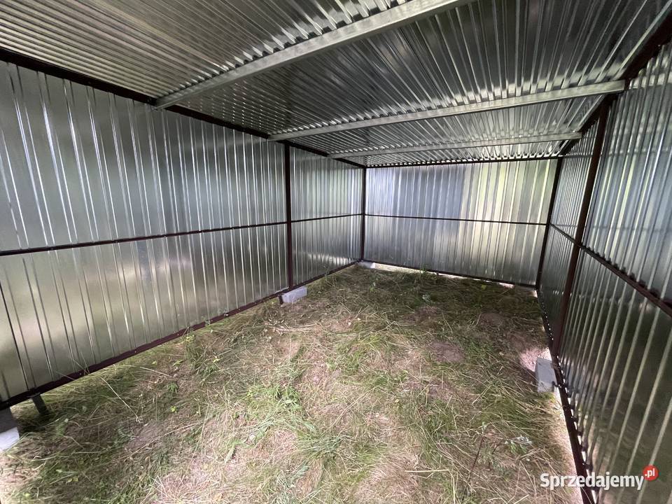 GARAŻ BLASZANY GARAŻE BLASZANE BLASZAK 3x5 4x5 Grójec