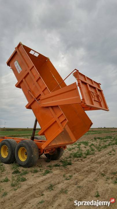 Przyczepa wywrotka tandem Vaia 12 ton stan b Strzelno