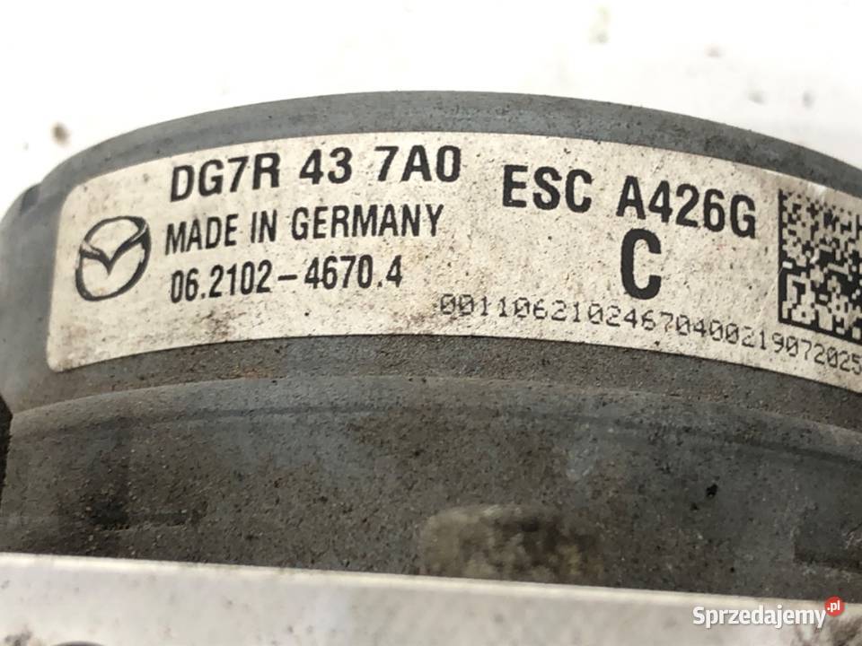 POMPA ABS MAZDA 2 DL DG7R437A0 15 115 osobowe podkarpackie