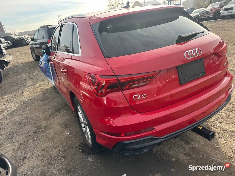 Audi Q3 2021 20 quattro sline uszkodzona w automatyczna dolnośląskie Żórawina