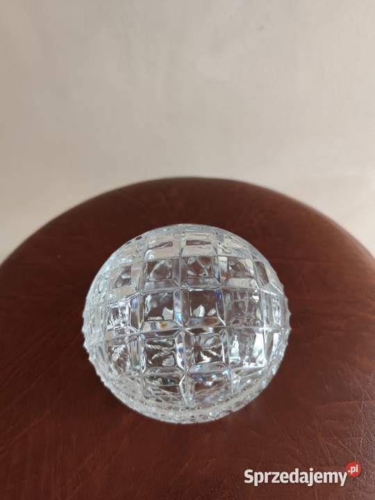 Zestaw kryształów z PRL Porcelana i szkło