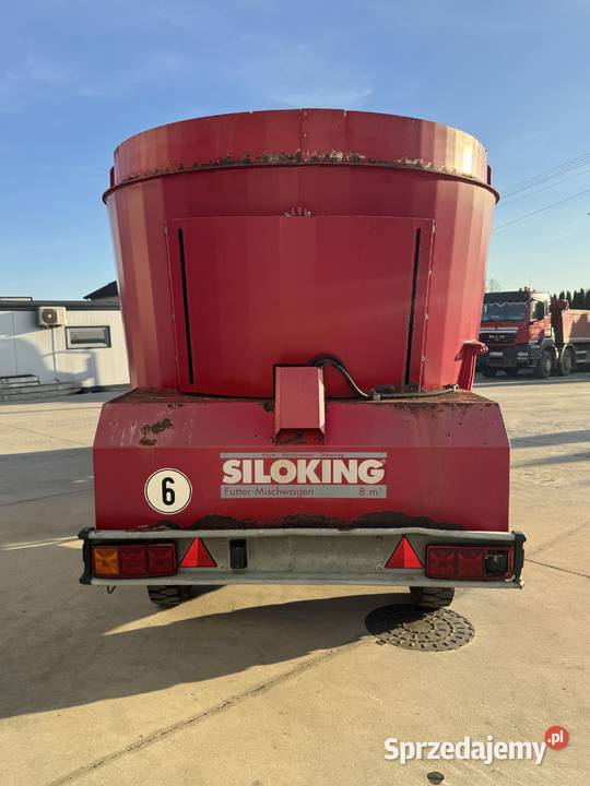 Wóz paszowy Siloking 8m3 2001r Lubowidz
