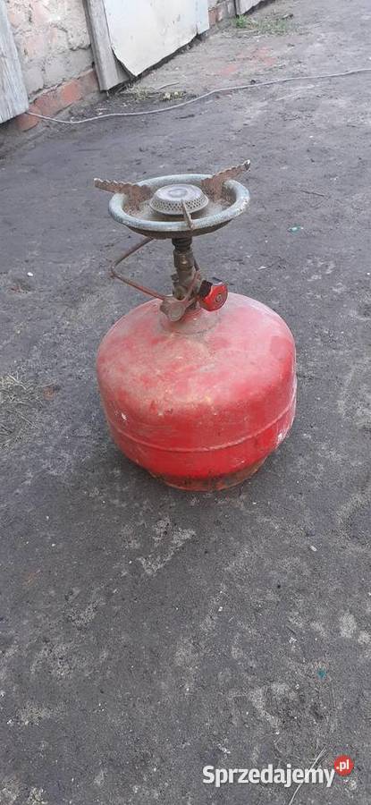 Butla gazowa z palnikiem Śrem