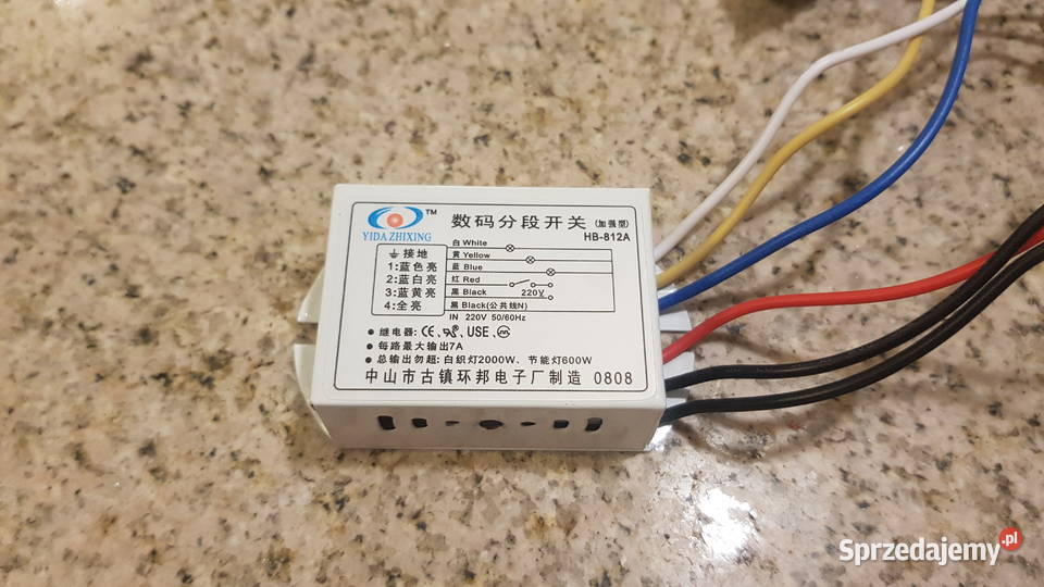 Rozdzielacz światła podział żyrandola HB812A 3