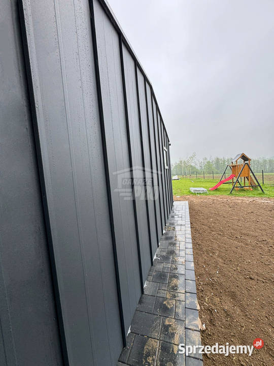 Garaż blaszany Premium 6x58 Brama segmntowa Sprzedaż Oświęcim