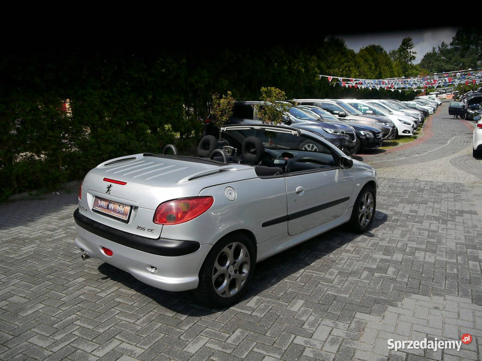 Peugeot 206 CC Cabrio 16b Stan b bez rdzy i czujnik deszczu Częstochowa