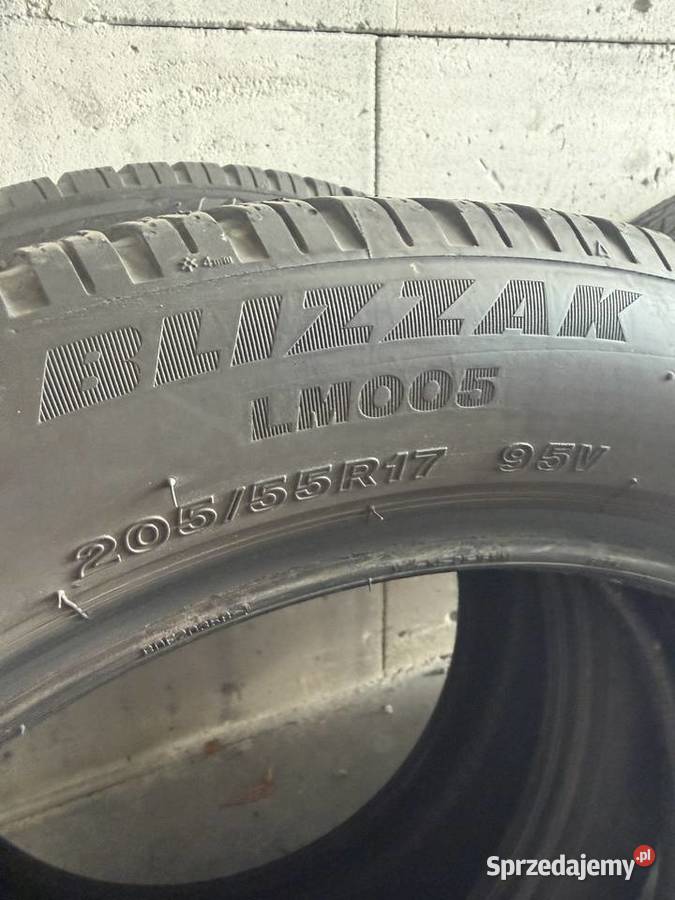 Opony Brygiestone 205 55 r17 komplet super 4 Bridgestone Białystok