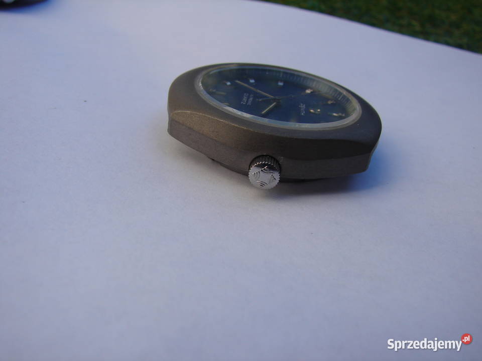 Rzadki Zenith XLTronic Quartz 010031510 Blue Warszawa