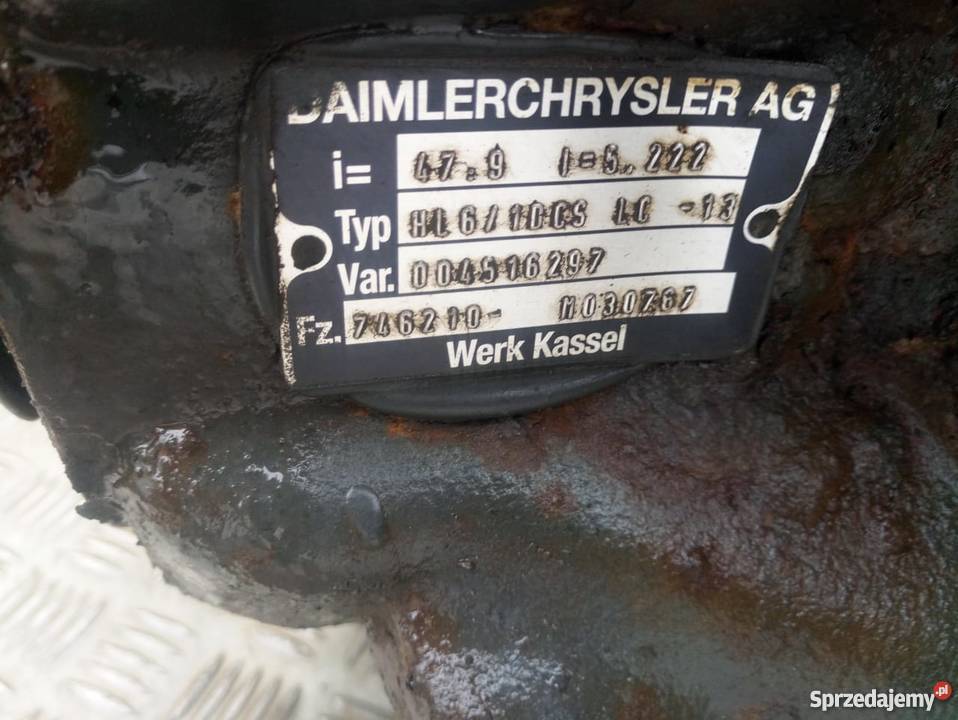 PÓŁOŚ NAPĘDOWA MERCEDES HL6 półosie Rzędowice