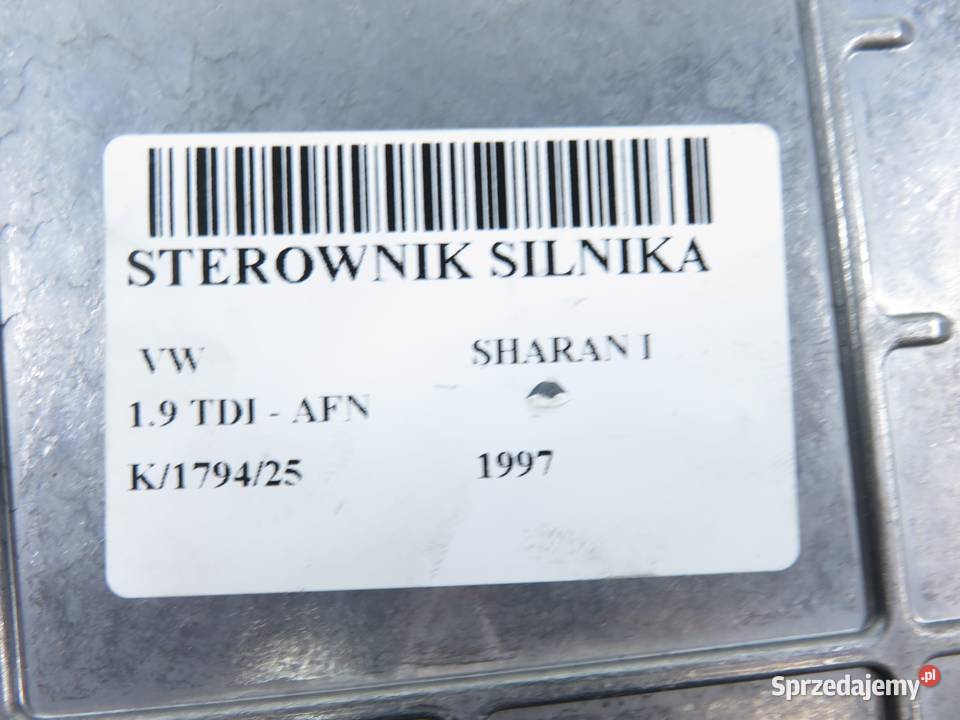 STEROWNIK VW SHARAN I 19 TDI 110 AFN 028906021CG