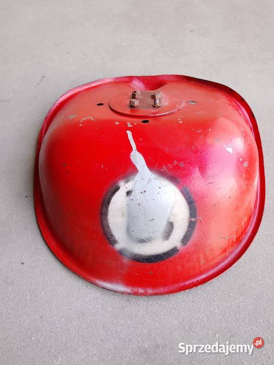 Stare siedzisko siedzenie PRL metalowe LOFT 56cm Mirzec