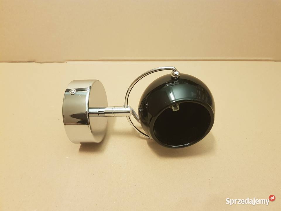 Kinkiet ścienny KULA KULKA CZARNA do łazienki Warszawa sprzedam