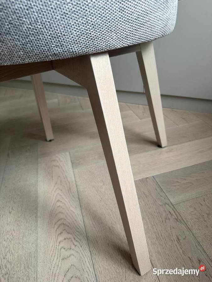 Zestaw 6 krzeseł tapicerowanych dębowych małopolskie Kraków