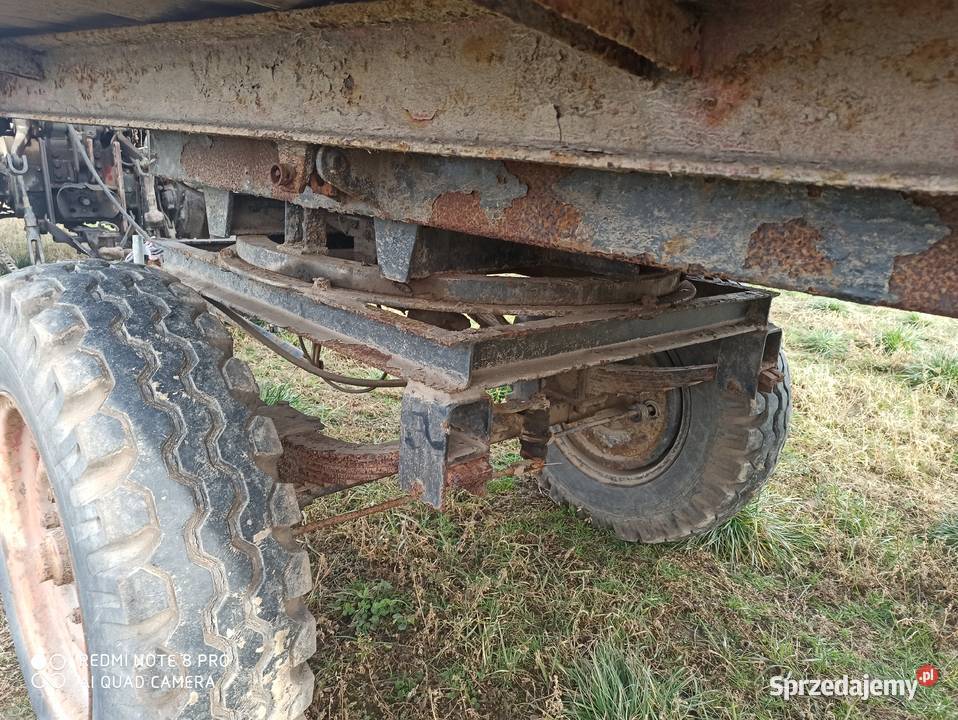 Przyczepa wywrotka niemka