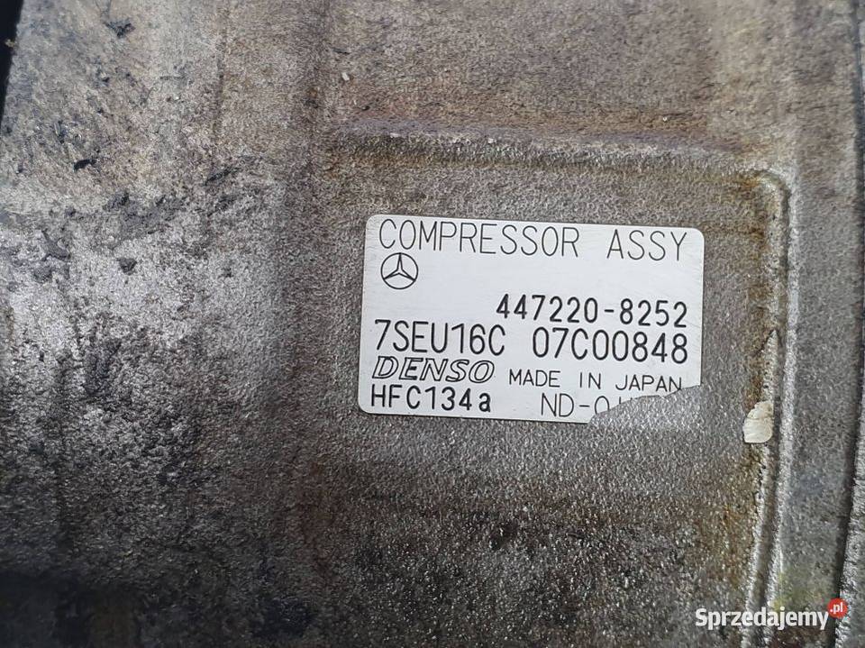 SPRĘŻARKA KLIMATYZACJI MERCEDES SL500 R230