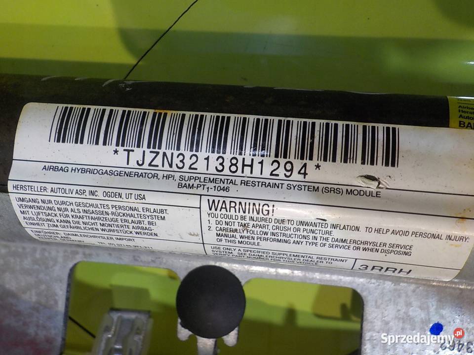 DODGE JOURNEY 20 CRD 09r 5D kurtyna powietrzna Suków