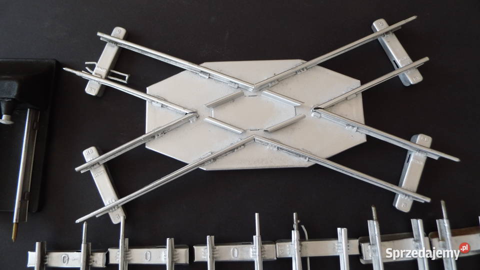 Zestaw starych torów 32 mm Skala 0 Radzewice