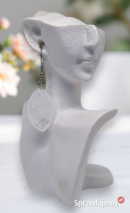 Komplet kolczyki i zawieszka z kwarcu KWARC Warszawa