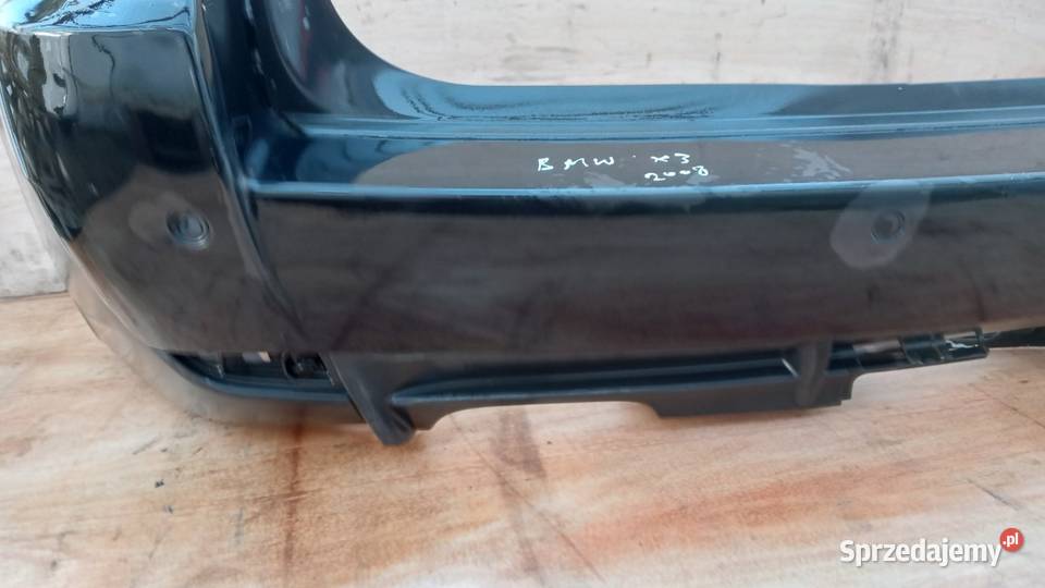 BMW X3 E83 FL ZDERZAK TYŁ MPAKIET 668 PDC wielkopolskie Zbierkowo