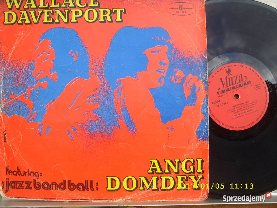 Jazz LP Wallace DavenportAngi Domdey Wołów